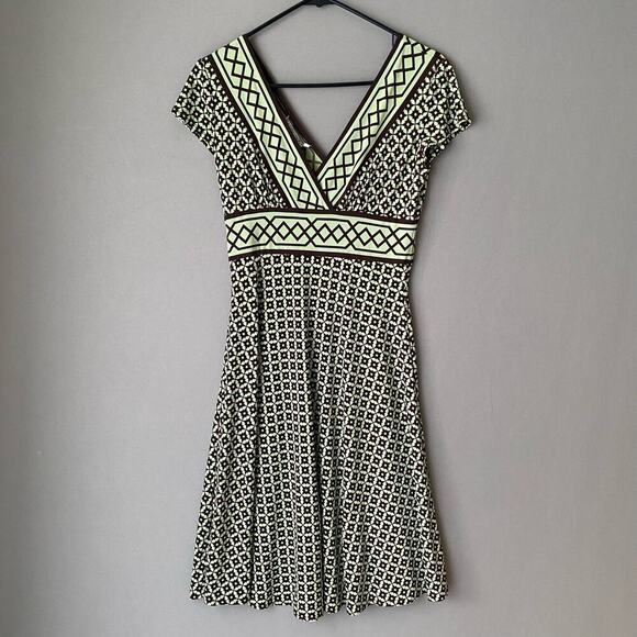 Maggy London sz 6 boho‎ mini dress - Picture 1 of 7